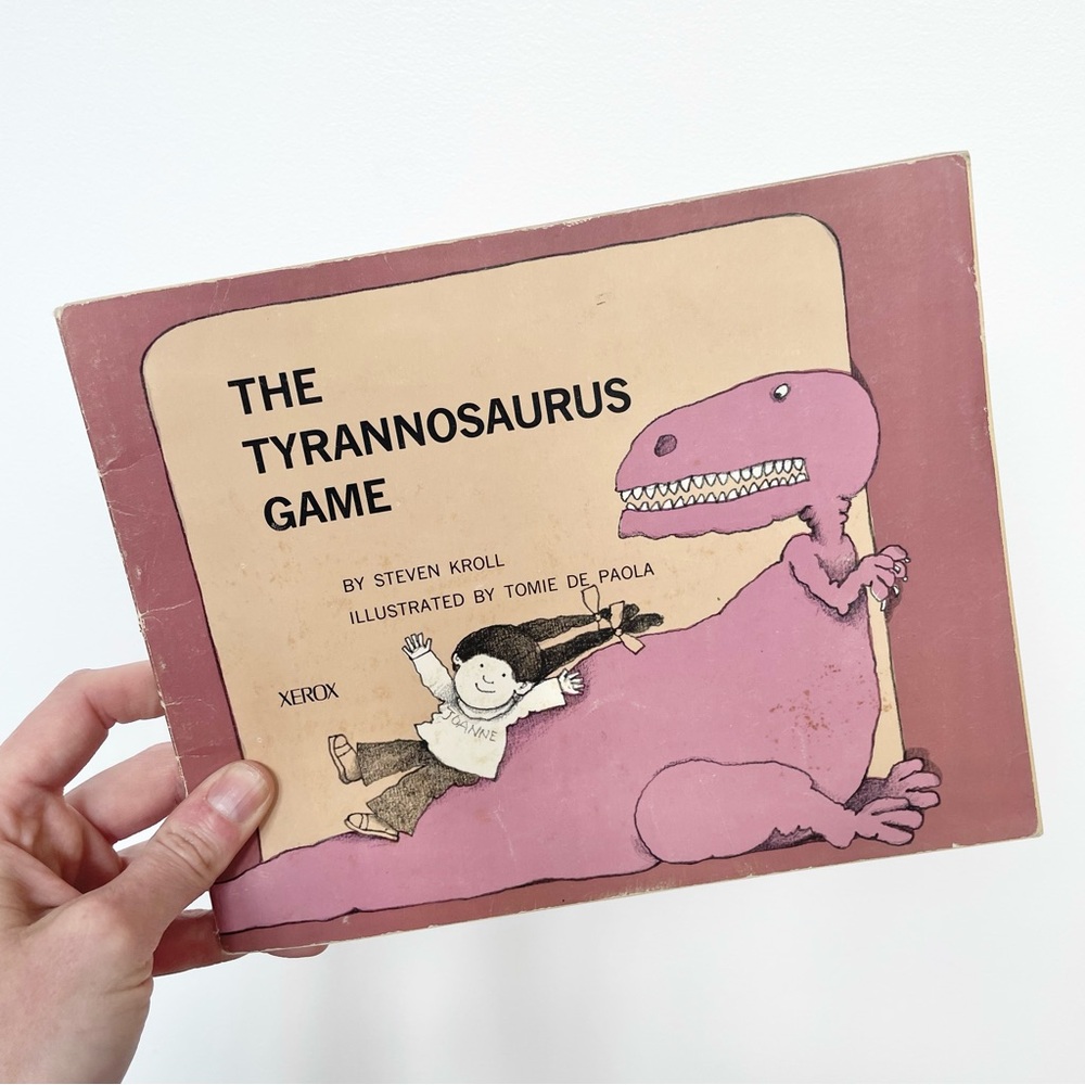 Vintage 1976 “The Tyrannosaurus Game” children’s book